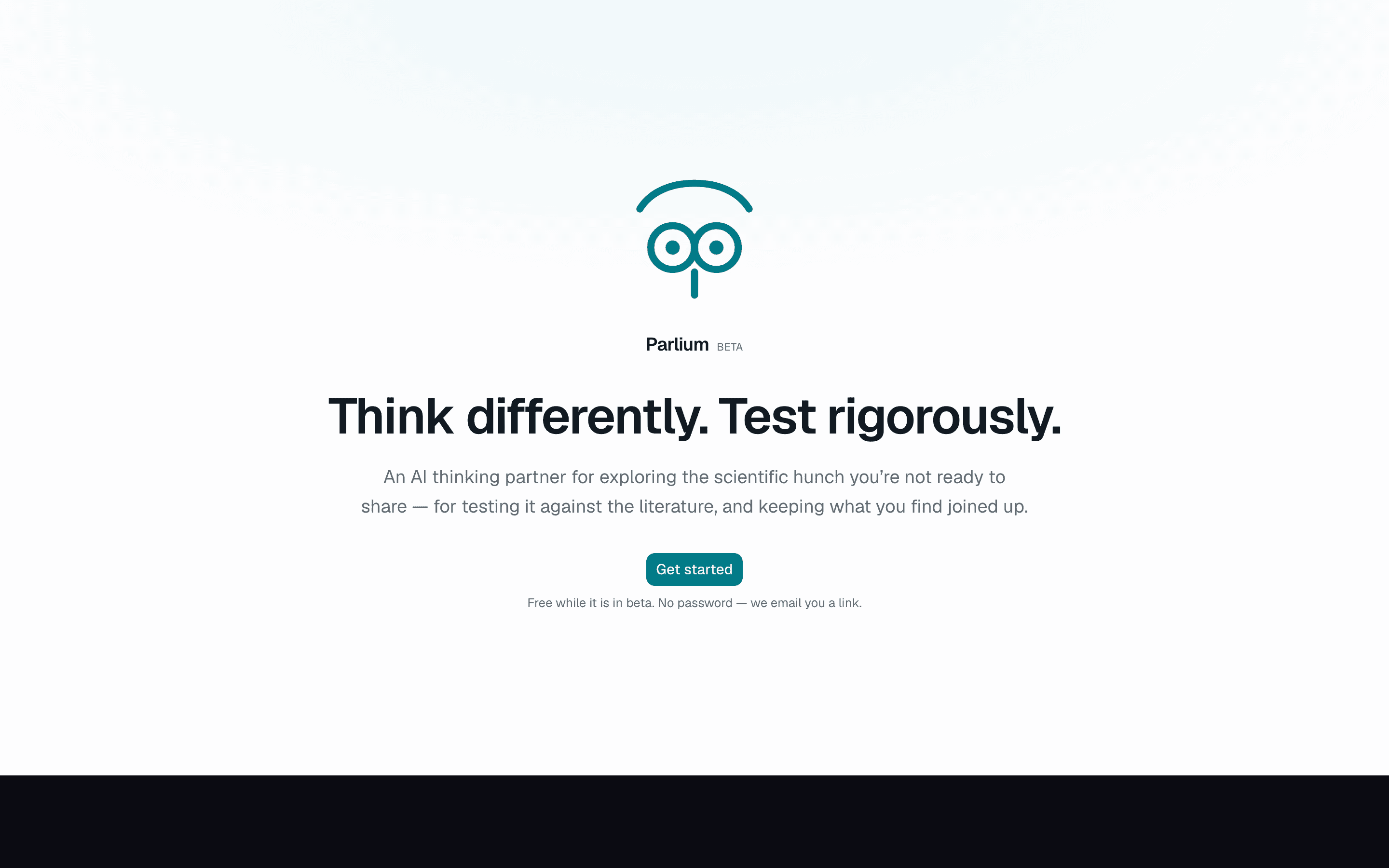 Parlium — screenshot