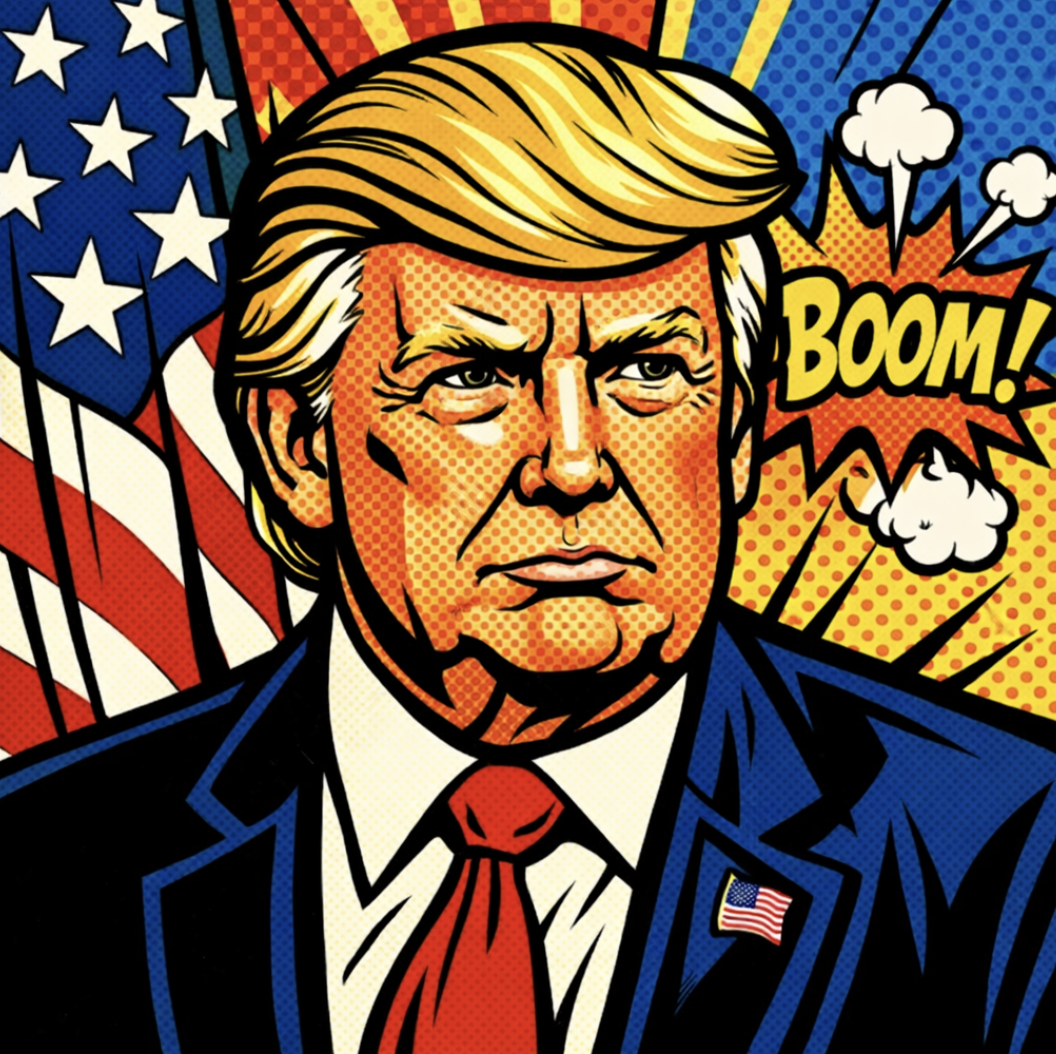 Political volatility illustration